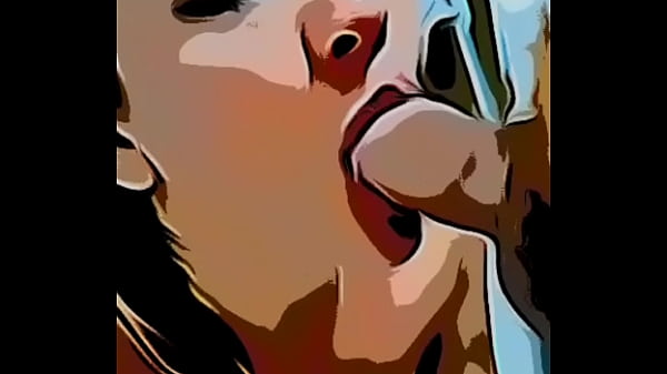 Cartoon – Estudante novinha sai com professor secretamente e leva gozada na boca